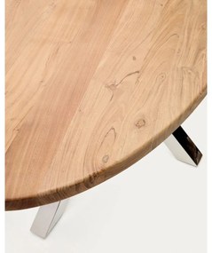 Étkezőasztal akácfa asztallappal 100x200 cm Argo – Kave Home