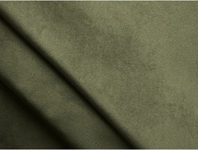 Világoszöld bársony moduláris sarokkanapé Lokua – Makamii