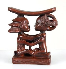 Parastone Figura Luba szerelmesei Fejtámasz Afrikai Művészet