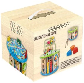 Fa oktatókocka Kruzzel 24670