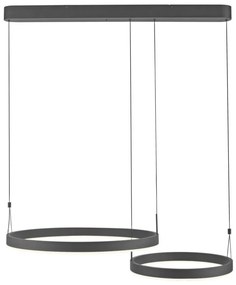 ZUMA LINE 2360-18 Modern Led Függesztett Lámpa Fekete LED IP20