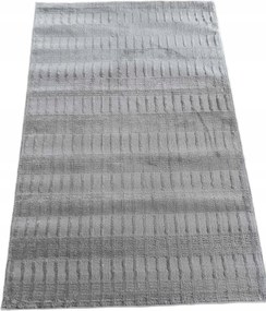 Modern plüss szőnyeg 160x230cm rövid puha sörtékkel,szürke szín