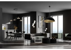 Csillár zsinóron ARTIS 4xE14/40W/230V fekete/arany