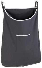 Laundry szürke felakasztható szennyestartó kosár, 65 l - Wenko