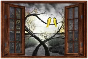 Poszterek 90x60 Randevú az éjszakai fényben