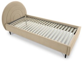 Bézs gyerekágy 90x200 cm Rainbow – Scandic