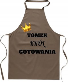 Konyhai kötény Valentin napra Fiúk napja Név Főzés Királya Ajándék
