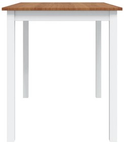 Fából Készült Asztal 4 Fából Készült Székkel / étkező garnitúra Barna