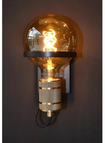 Lucide 30271/01/30 - Fali lámpa OTTELIEN 1xE27/60W/230V fekete