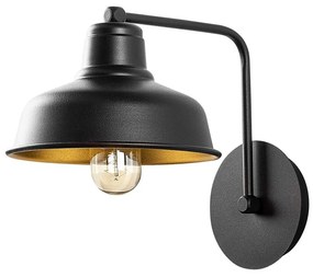 Fekete fali lámpa Berceste – Opviq lights