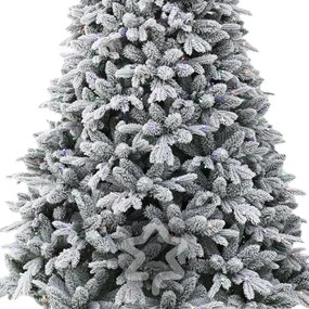 Feh&amp;eacute;r Lucfenyő 350 LED 180 cm
