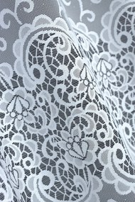 Mg Függöny jacquard 32784 Fehér 350x230cm készre varrt M