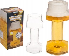 Pohár Söröskorsó Súlyzó 700 ML Sörkedvelőnek Ajándék