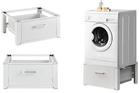 Fiókos mosógéptartó állvány