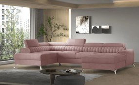 Lacante ülőgarnitúra, bal, rózsaszín