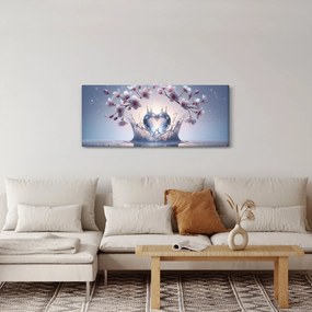 Kép - Gyémánt szív (120x50 cm)