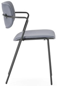 Sötétszürke étkezőszék szett 2 db-os Maika – Marckeric