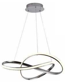 LED állítható fényerőjű csillár kábellel LED/70W/230V 3000-6500K króm DO-val