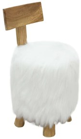 fehér tömör tíkfa ülőke