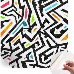 Öntapadós fotótapéta Egyszerű összeszerelés Absztrakt mozaik 250x250 cm