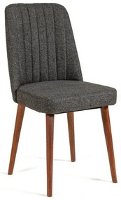 Vina étkezőszék Anthracite és Walnut