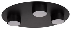 Mennyezeti lámpa STAR 3xGX53/12W/230V fekete