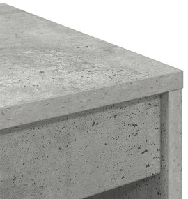 Íróasztal Beton szürke Forgácslap 60 x 40 x 76 cm Íróasztal