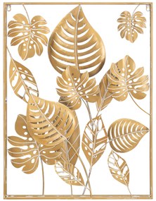 JUNGLE II arany vas fali dekoráció