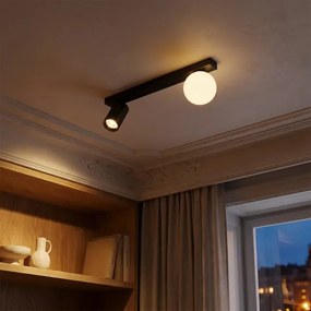 BRILAGI - SELE BALL spotlámpa 1xGU10/30W/230V + 1xG9/10W fekete