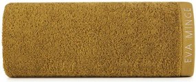 Venus törölköző 30x50 mézszínű hímzéssel díszítve 550 g/m2 Eva Minge Eurofirany