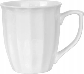 Elegáns bögre Fehér, domború