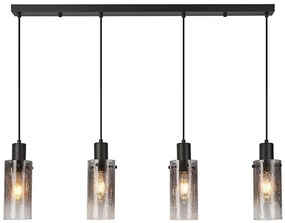 Rabalux 72039 - Csillár zsinóron FUMEA 4xE27/60W/230V