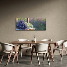 Kép - Levendula csokrok (120x50 cm)