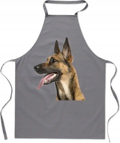 Konyhai kötény nyomtatás Belga juhászkutya Malinois