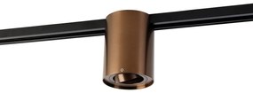 Modern 1 fázisú sínrendszer spotlámpa sötét bronz - Rondoo Up