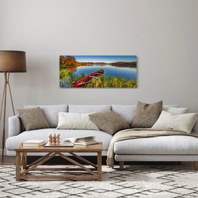 Egy piros pont képe (120x50 cm)