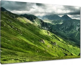 Képek 100x70 Tátra Lengyel hegyek Kilátás