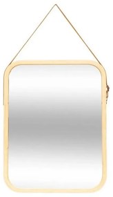 5five - LOFT fali tükör 45x35 cm bambusz