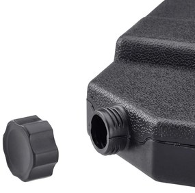 2 db tölthető napernyőtalp súly