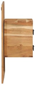 Éjjeli szekrény 60x32x80 cm tömör akácfa
