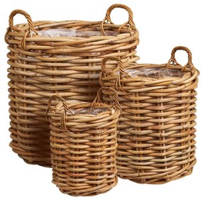 Burton kosarak, kubu rattan, natúr 3db