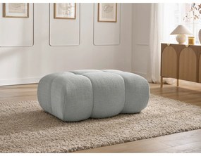 Világosszürke zsenília lábtartó Ivane – Bobochic Paris