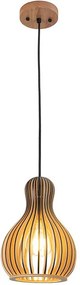 Tömör fa lámpa E27 / 200 - WRE111