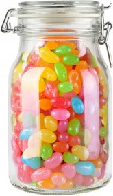 Hermetikus Üvegtégely Üvegfedéllel 1,1L Ételtároló doboz