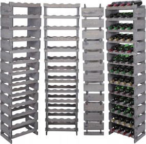 Bortartó állvány moduláris palacktartó állvány 13x4 52 cipő szerelés szerszámok nélkül