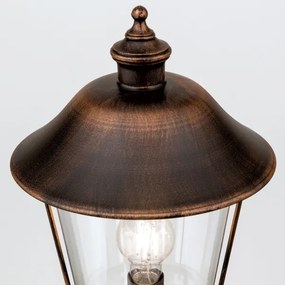 Orion AL 11K/360.44 - Kültéri lámpa KENZO 1xE27/100W/230V IP44 bronz/patinás