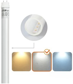 LED ipari fénycsöves világítás T8 1xG13/18W/230V 4000K IP65 128 cm