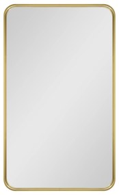 Dubiel Vitrum Rio tükör 60x100 cm négyszögletes arany 5905241011561