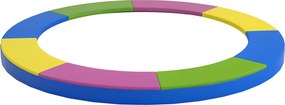 SPORTNOW Trampolin Keretvédő Ø305 cm, Szakadásálló, UV-álló Rugóvédő, Vízálló, Trampolin Kiegészítők, Keretvédő Biztonsági Háló, Pótlóalkatrészek Kert