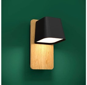 Eglo 390009 - Fali lámpa RUSCIO 1xE27/40W/230V fekete/barna